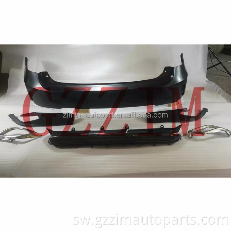 Kitengo cha Bodi ya Mwili wa Plastiki ya gari kwa LX RX 2009 Uboreshaji hadi 2015